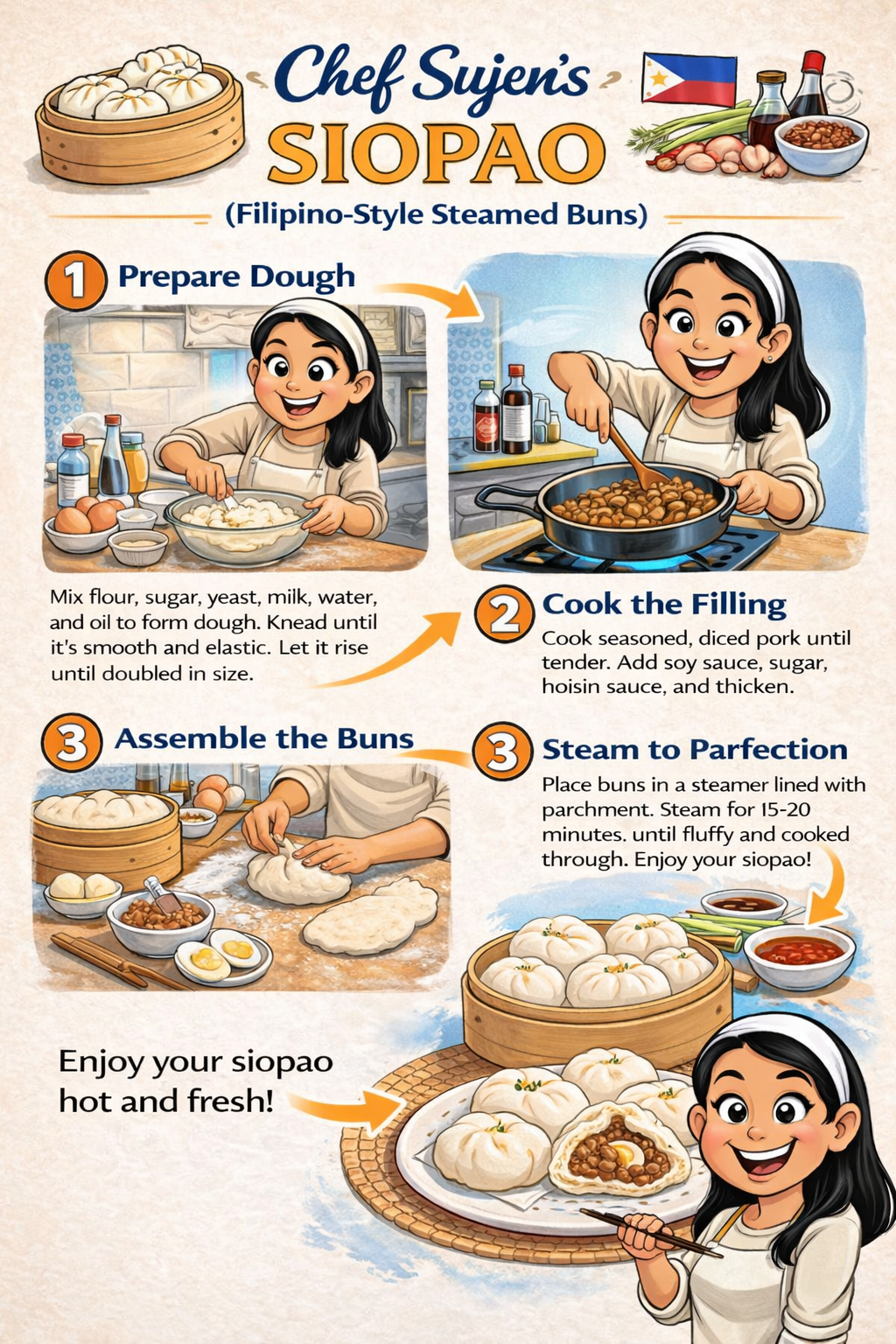 Filipino Siopao